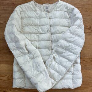 NWOT Uniqlo Women's PUFFTECH Compact Jacket: Off White